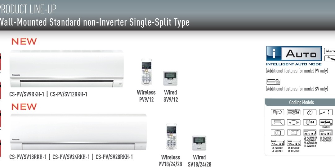 Panasonic Standard Non-Inverter Air Conditioner